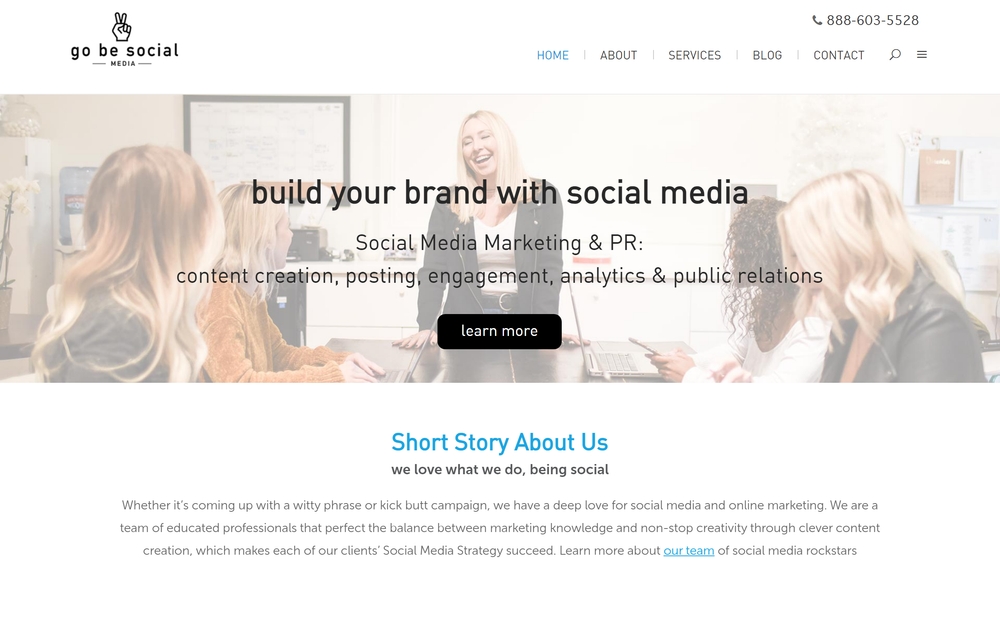 img of B2B Digital Marketing Agency - Go Be Social Media